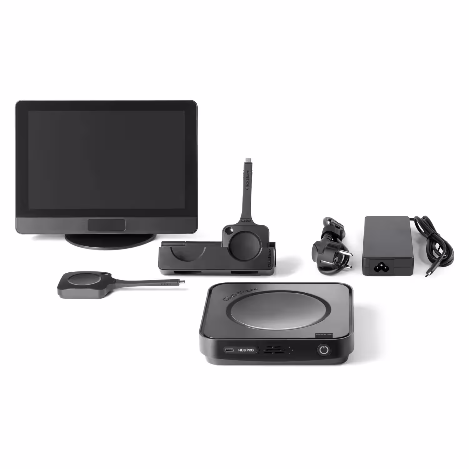 BARCO ClickShare HUB Pro & Control Panel Kit inkl. 2x ClickShare HUB USB-C Button GEN5 für Hybride Videokonferenzen