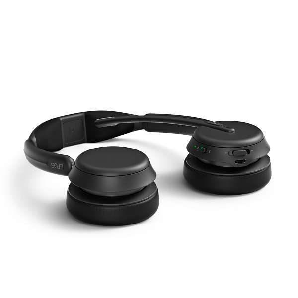 EPOS IMPACT 1061 Stand UC Stereo Bluetooth Headset mit CH 40 Ladestation & BTD 800 USB-A Bluetooth D