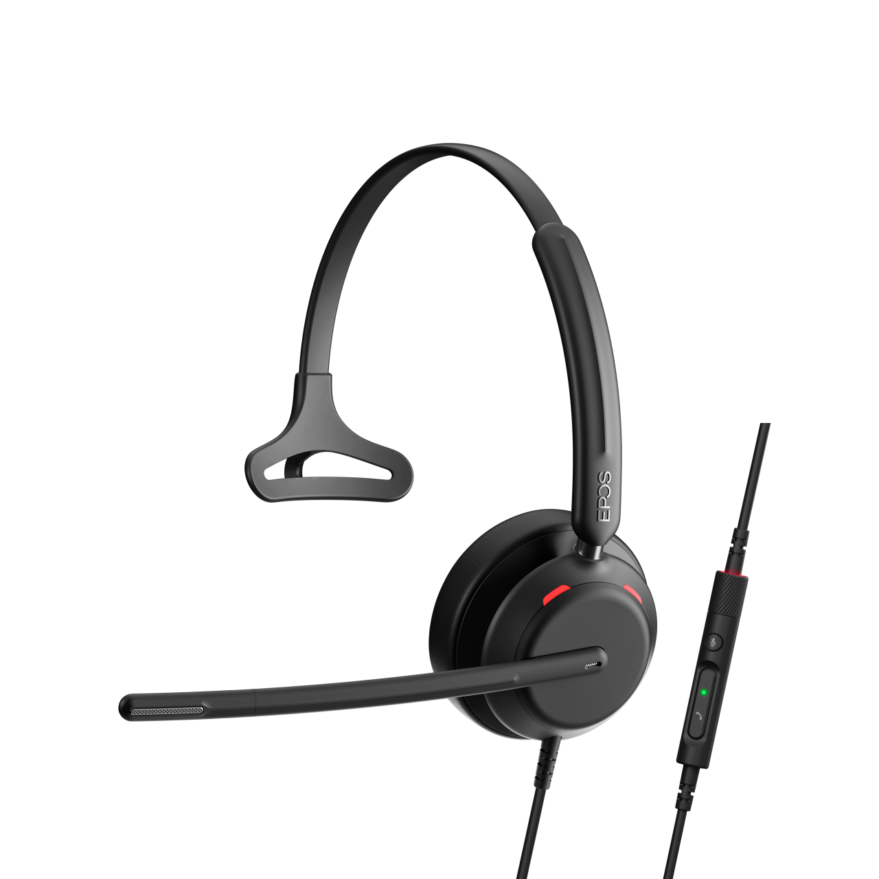 EPOS IMPACT 730 UC USB-C Mono Headset inkl. USB-A Adapter & Inline-Controller