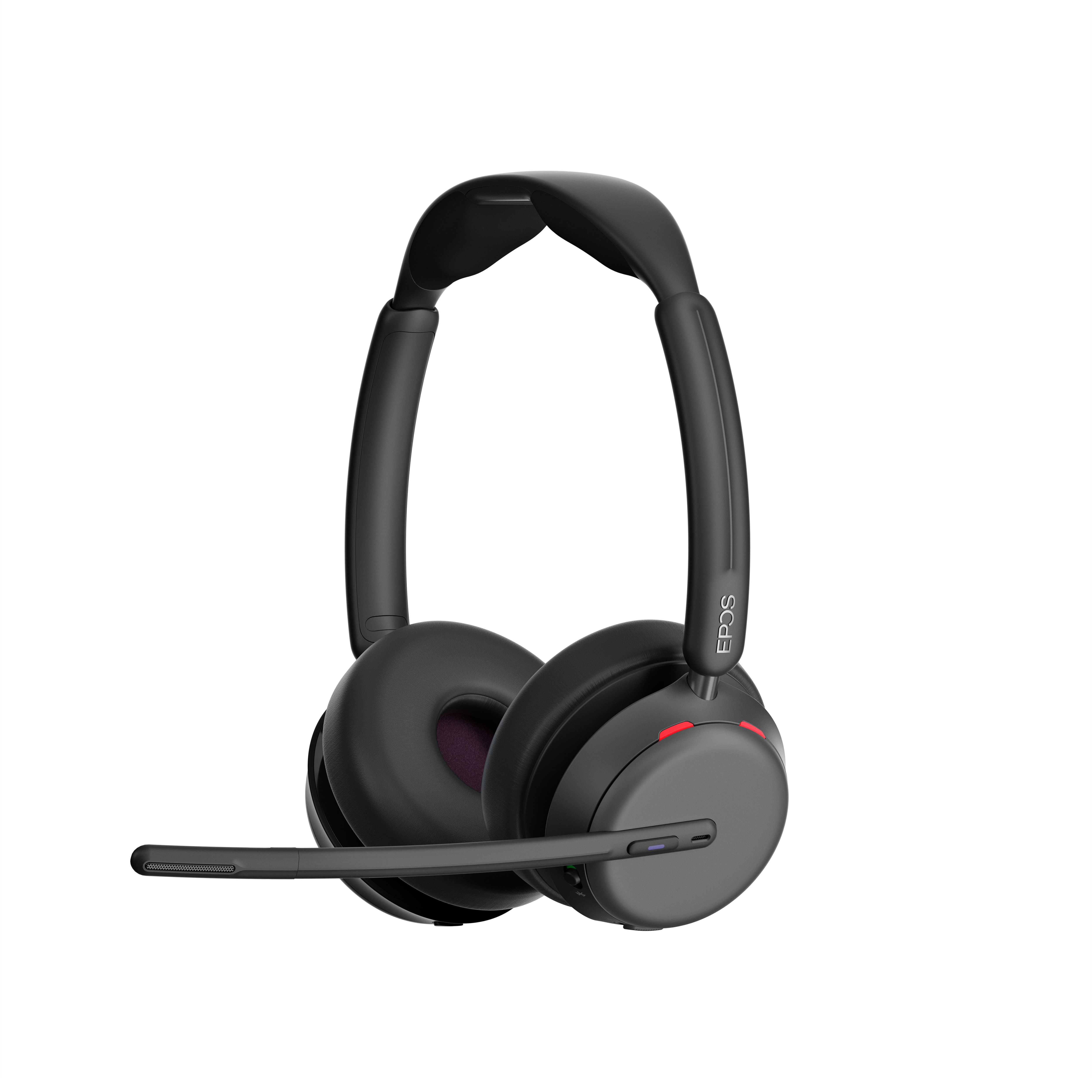 EPOS IMPACT 1000 ANC MS/UC Stereo On-Ear Bluetooth Headset inkl. BTD 900 USB-C Bluetooth Dongle ohne Stand