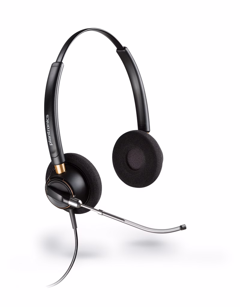 Poly EncorePro HW520 V Duo Voice Tube Headset