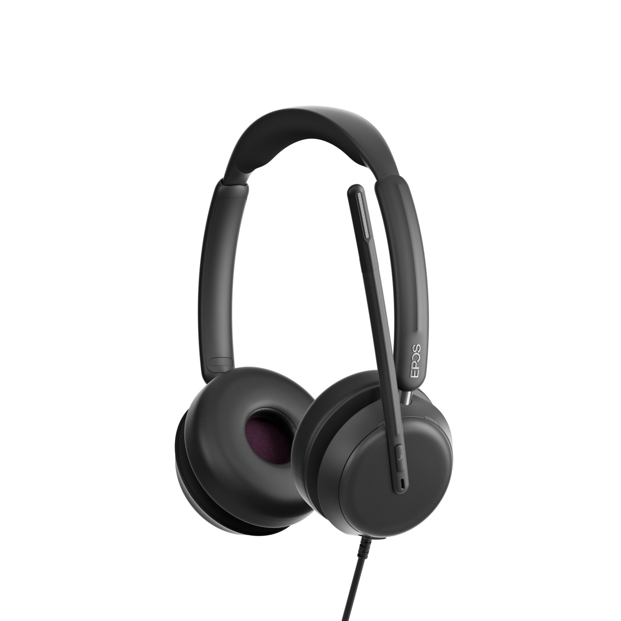 EPOS IMPACT 860 UC USB-C Stereo Headset inkl. USB-A Adapter & Smart Call Control am Headset