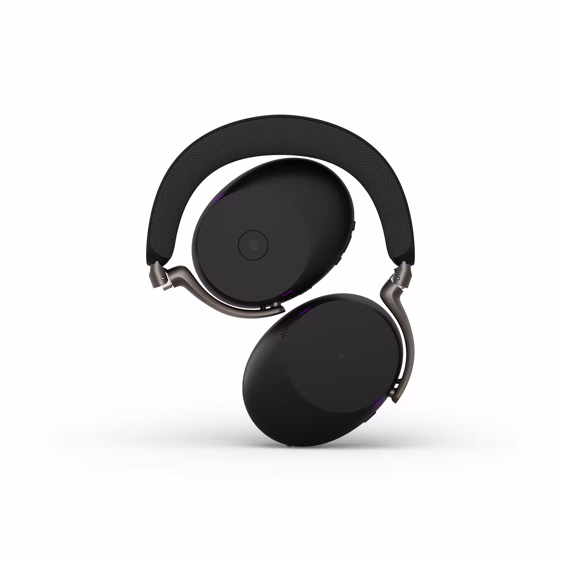 Jabra Evolve3 85 WLC (Stand) Link390c MS Stereo ANC Over-Ear Black Bluetooth Headset inkl. WLC & Link 390c USB-C MS Teams BT Dongle