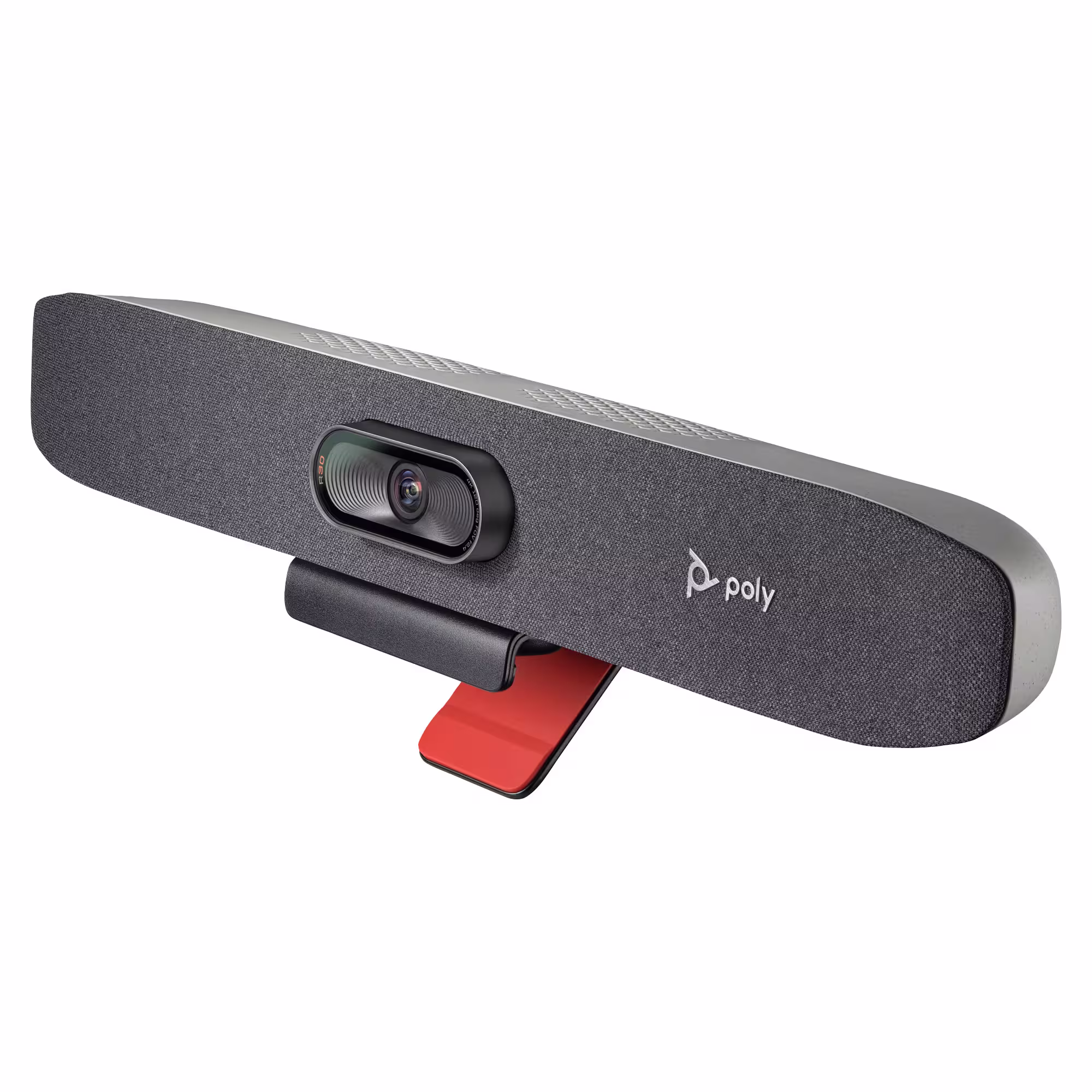 POLY Studio R30 USB-Audio-Videobar 4K für für kleine Meetingräume UC / Microsoft Teams (ohne Wandhalterung)