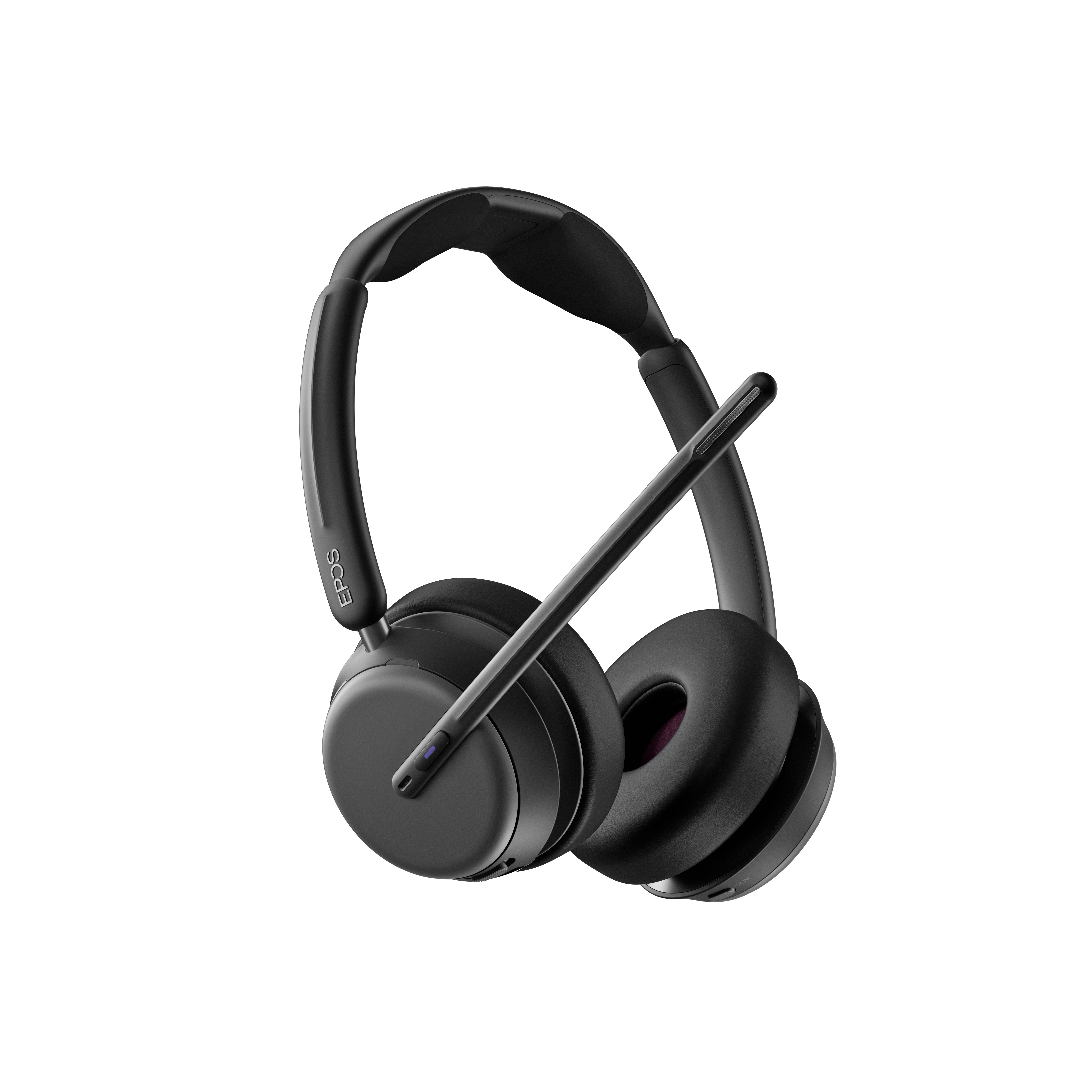 EPOS IMPACT 1000 ANC MS/UC Stereo On-Ear Bluetooth Headset inkl. BTD 900 USB-C Bluetooth Dongle ohne Stand