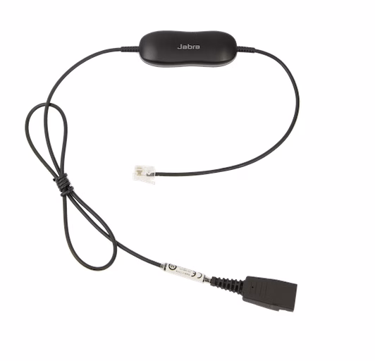 Jabra 1216 Avaya Smart Cord QD auf RJ10 glatt 0,8m für die Avaya 96xx- & 16xx Serie