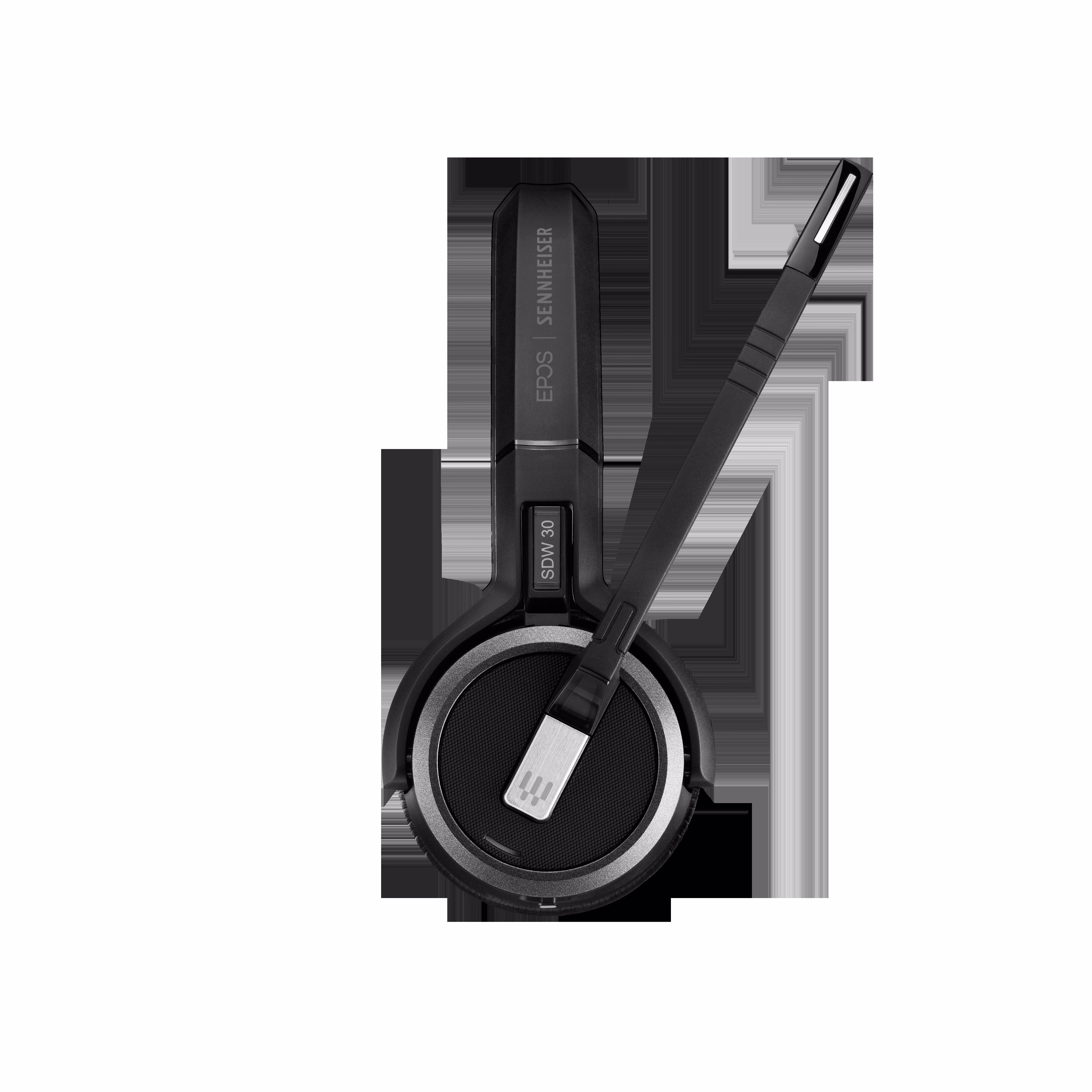 EPOS IMPACT SDW 5031 Mono DECT Headset inkl. D1 USB DECT Dongle, USB-A Ladekabel und Tasche