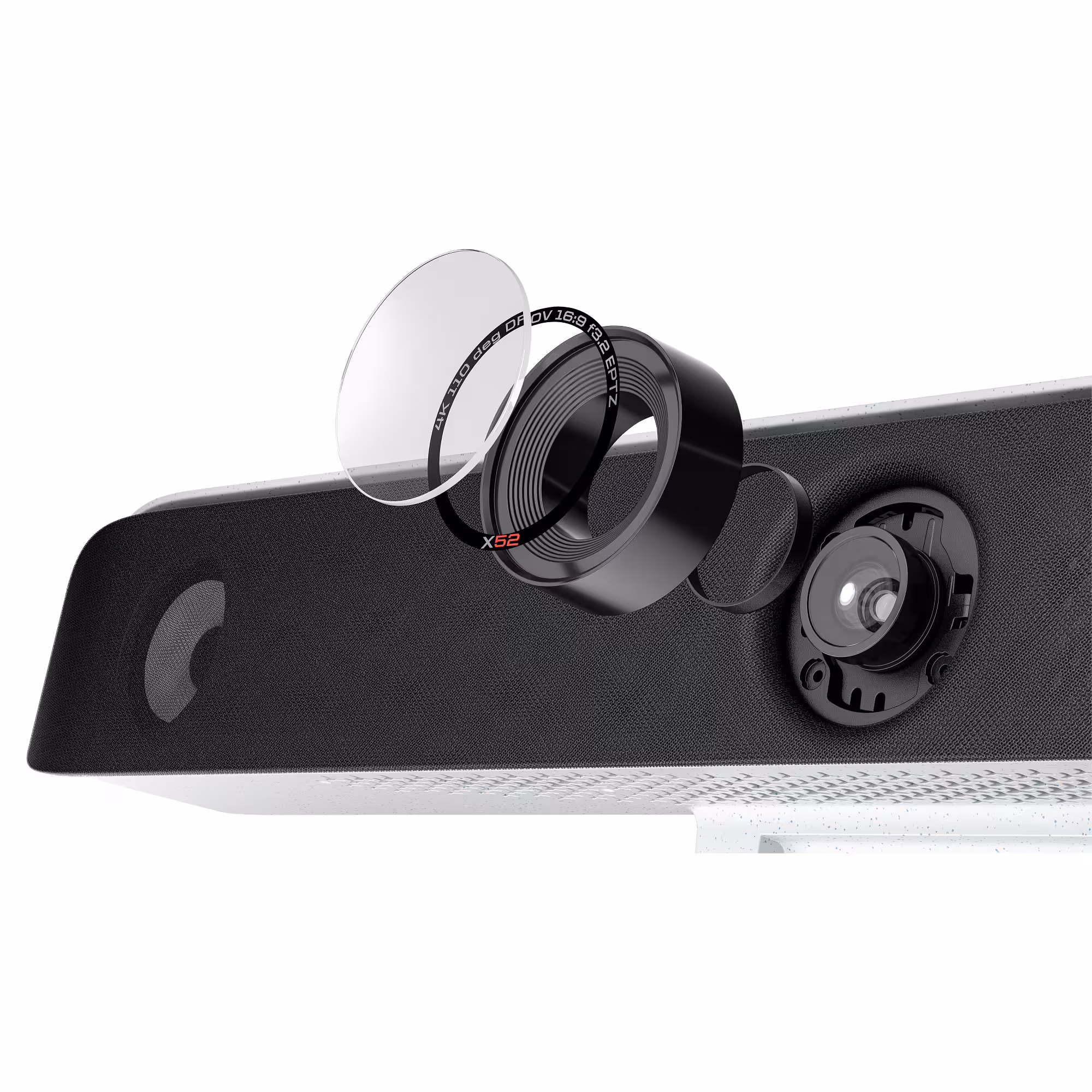 HP Poly Studio X52 All-In-One 4K Videobar