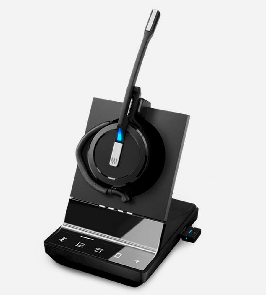 EPOS IMPACT SDW 5016 Mono 3in1 DECT & USB & Bluetooth mit Teams (S4B) & UC und BTD 800 Dongle Headse