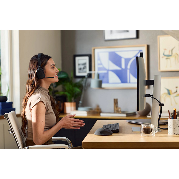 HP Poly Focus 625 Stereo Bluetooth ANC Headset inkl. BT700 Bluetooth USB-C Dongle & USB-C auf USB-A Adapter