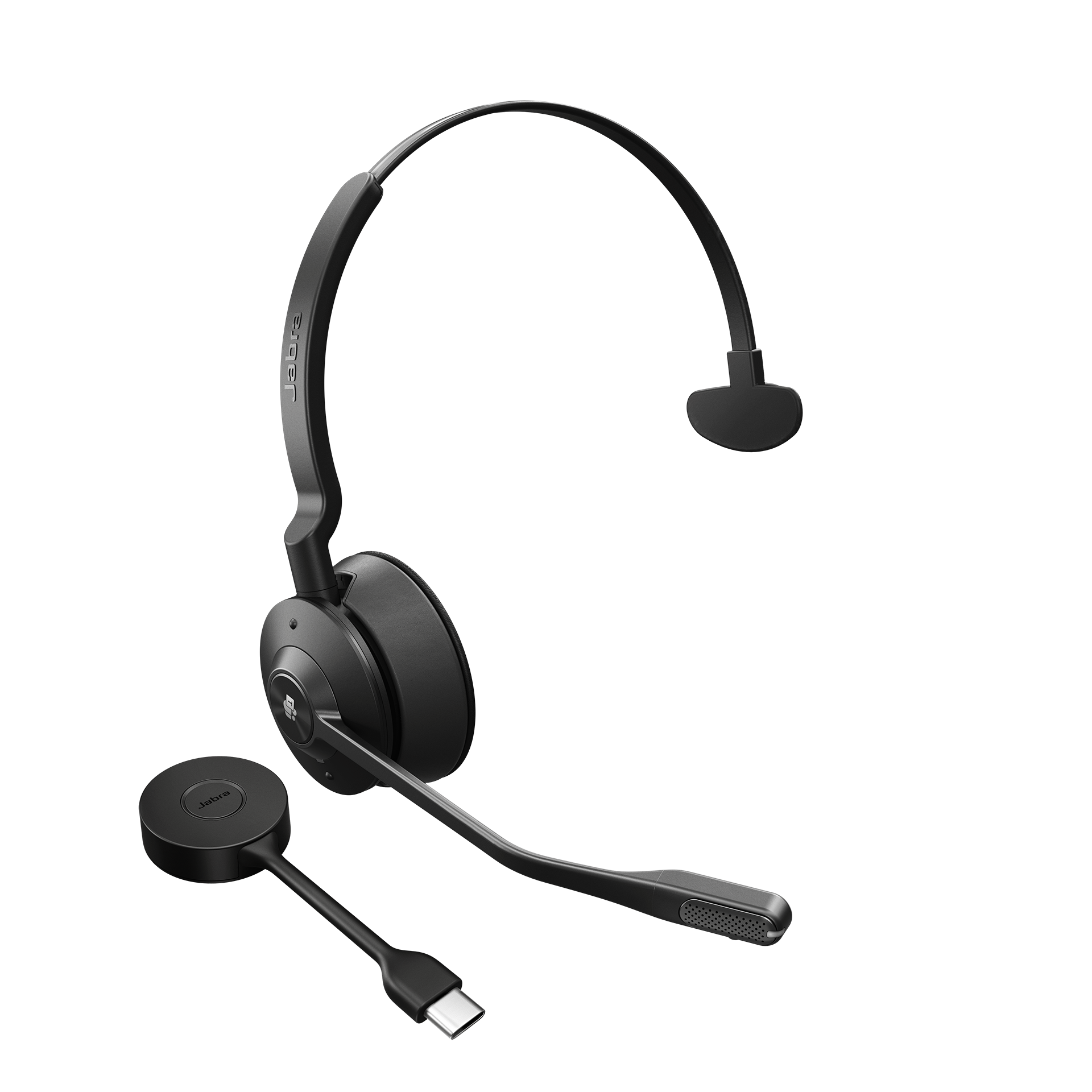 Jabra Engage 55 SE Stand Mono MS USB-C & Link 400c MS Teams DECT USB-C Dongle