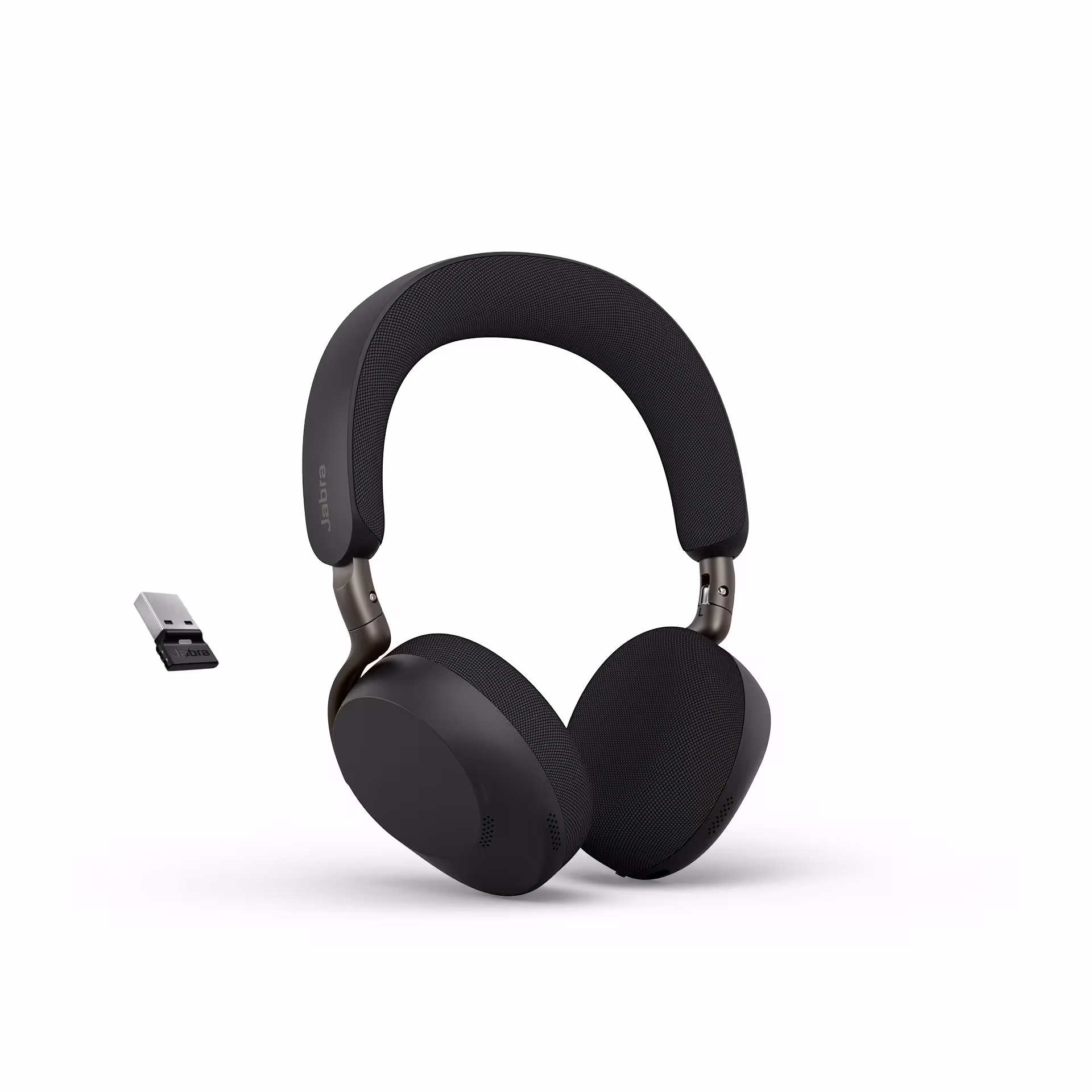 Jabra Evolve3 75 Link390a MS Stereo ANC Black Bluetooth NC Headset inkl. Link 390a USB-A MS Teams BT Dongle