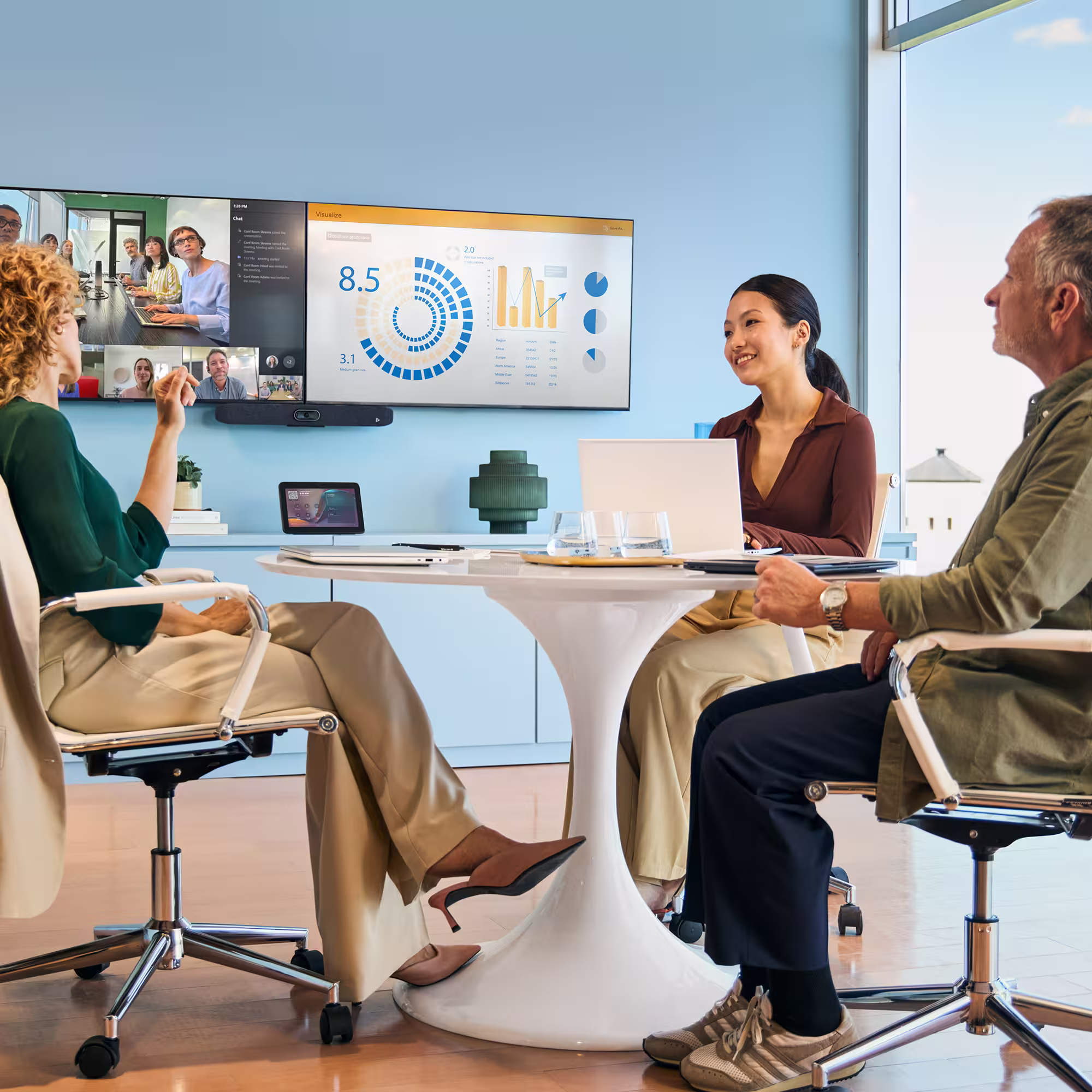 HP POLY Studio V12 USB 4K Videobar (ohne Netzteil & Stromkabel)