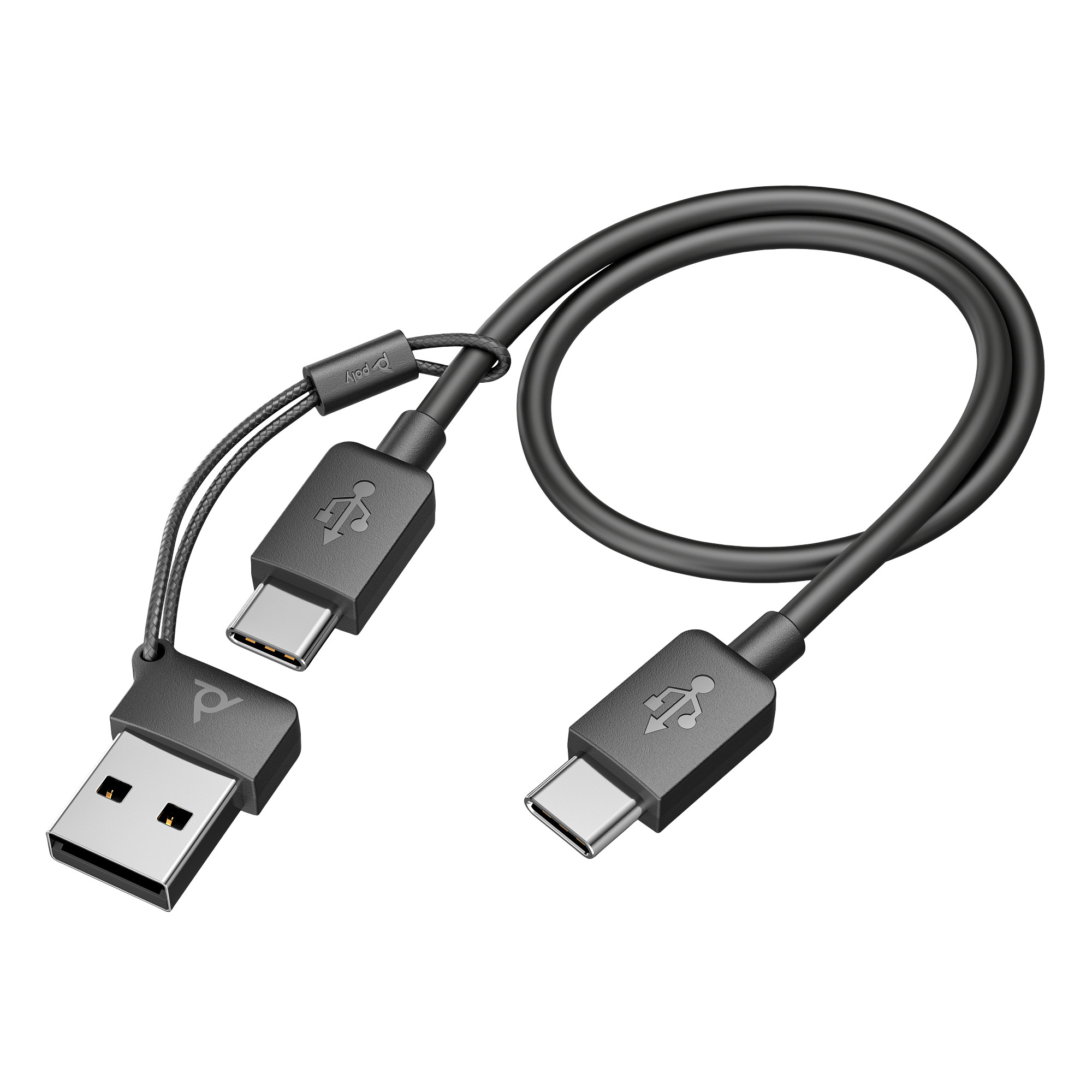 HP Poly Focus USB-C to USB-C Charging Cable (VPE: 1 Stück)
