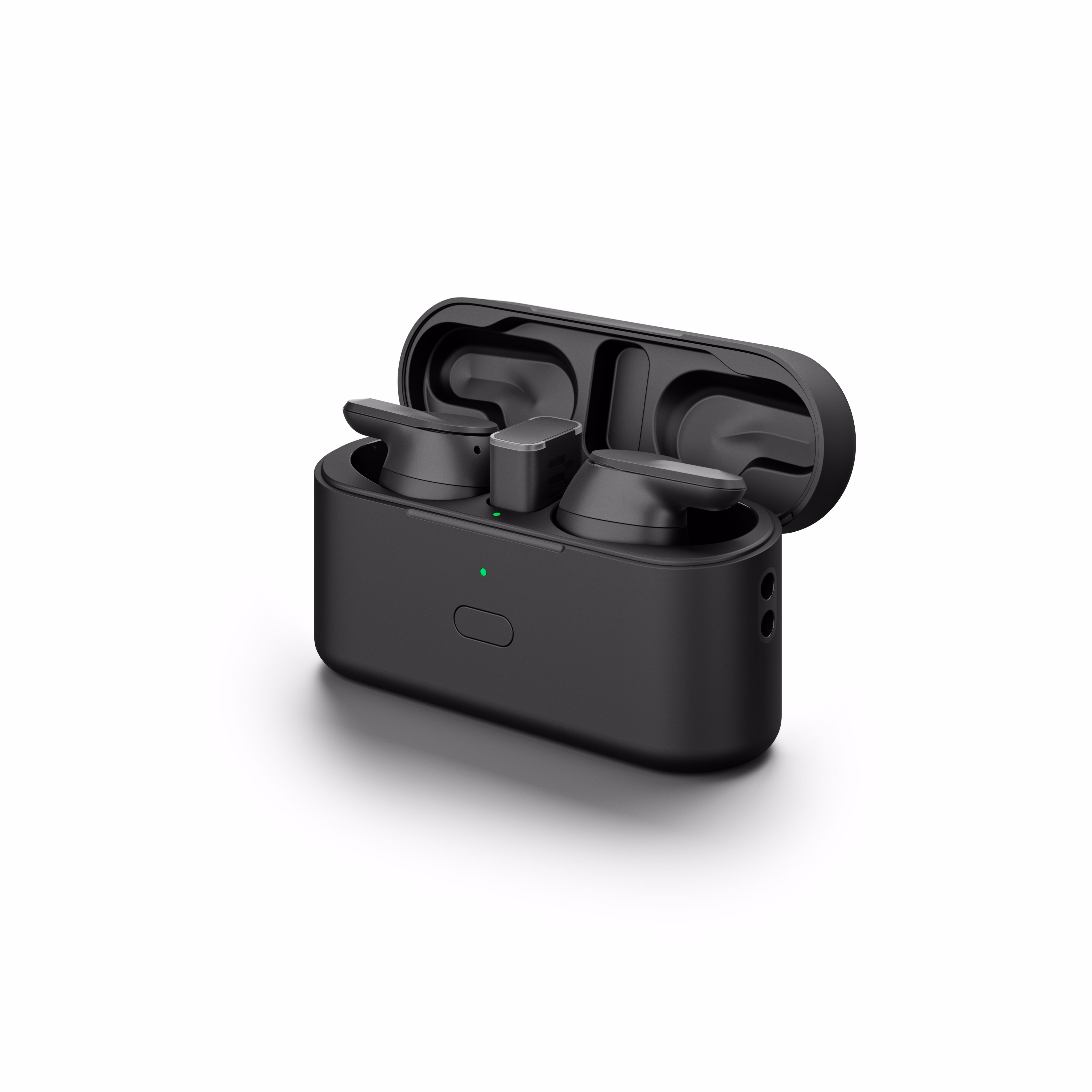EPOS ADAPT E1 Black IPX5 Hybrid ANC Bluetooth Earbuds inkl. Ladecase & USB-C Dongle