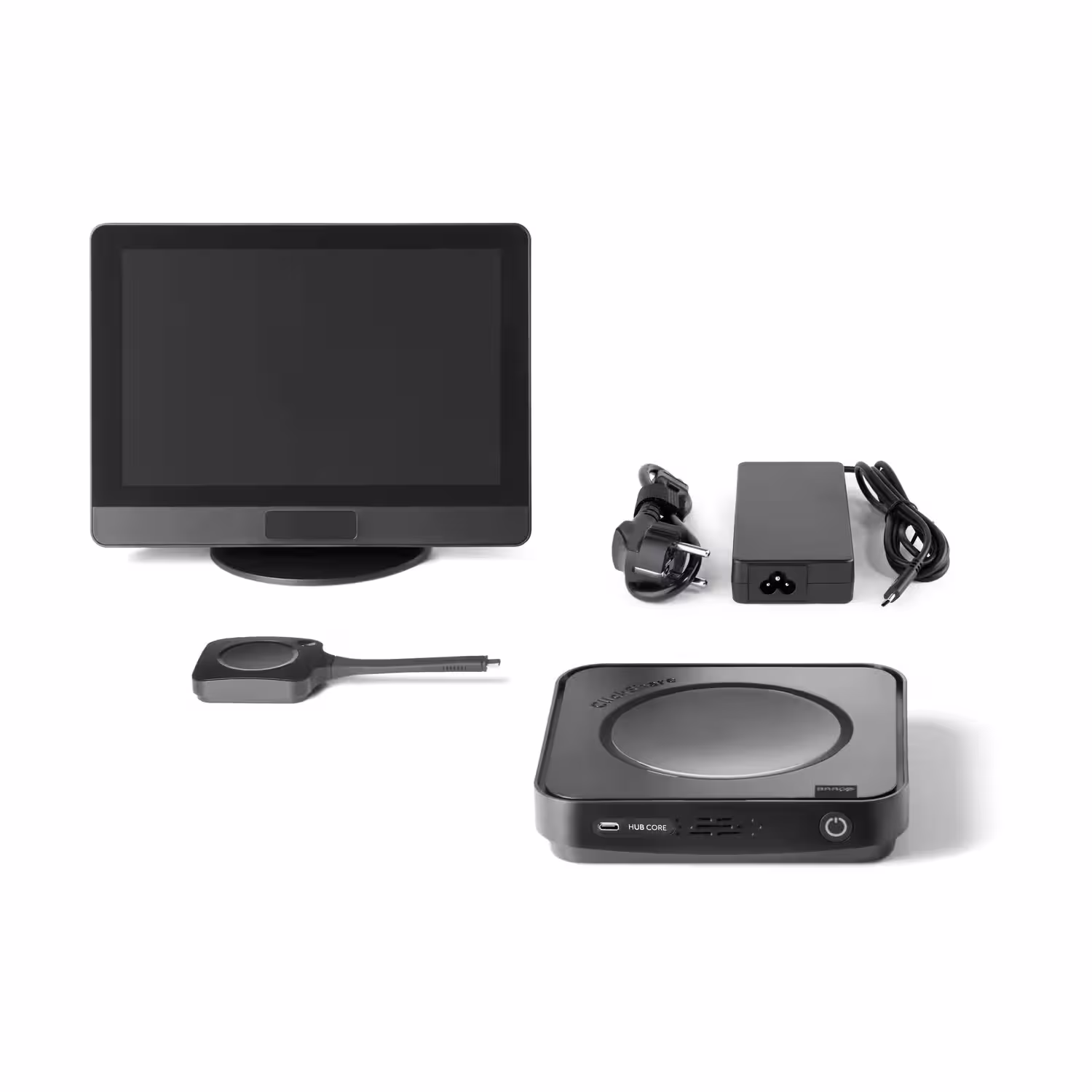 BARCO ClickShare HUB Core & Control Panel Kit inkl. 1x ClickShare HUB USB-C Button GEN5 für Hybride Videokonferenzen