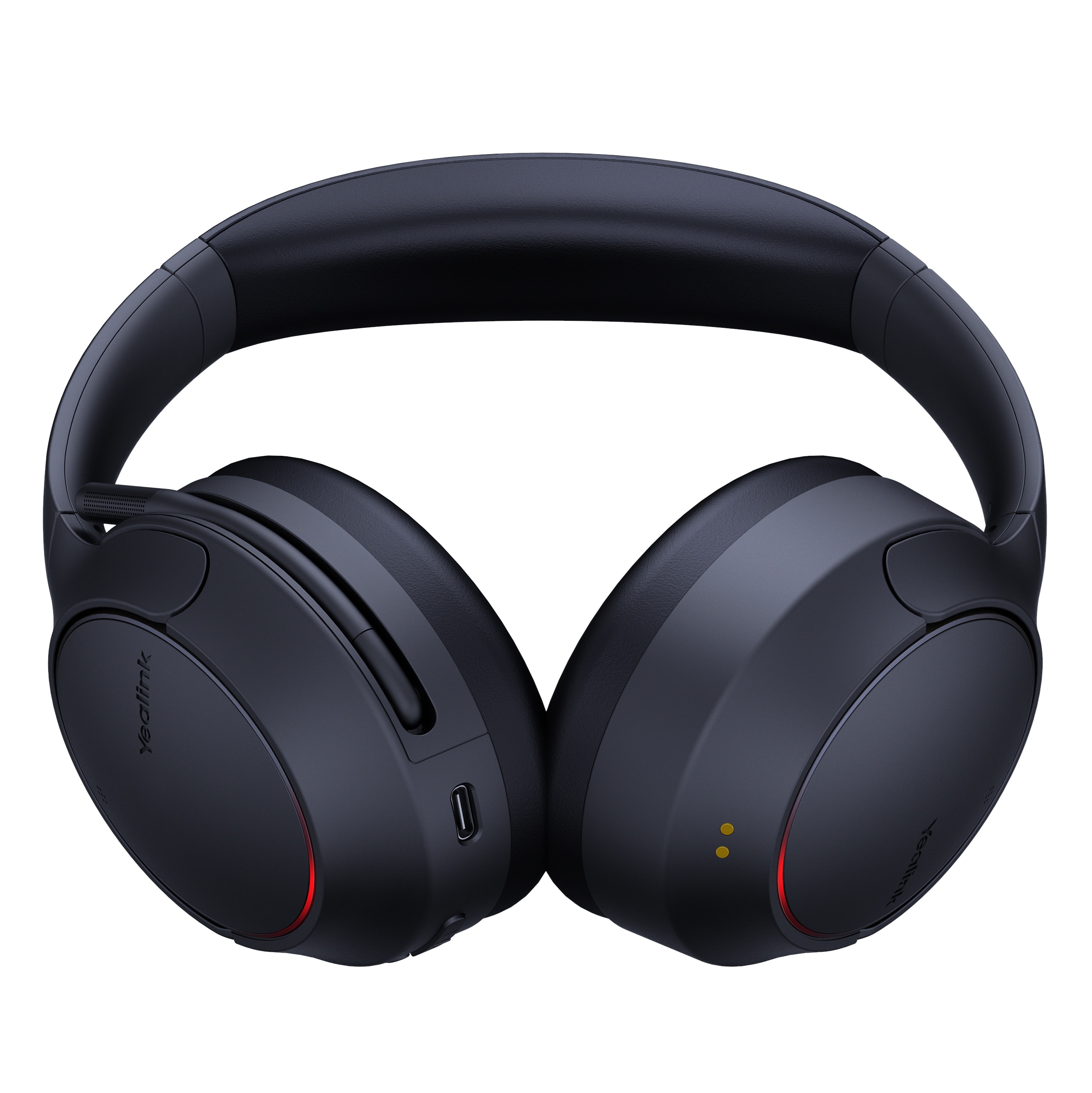 Yealink BH78 ANC Stereo Over-Ear Stand UC USB-C/A Bluetooth Headset inkl. Ladeständer & BT51C USB-C Dongle