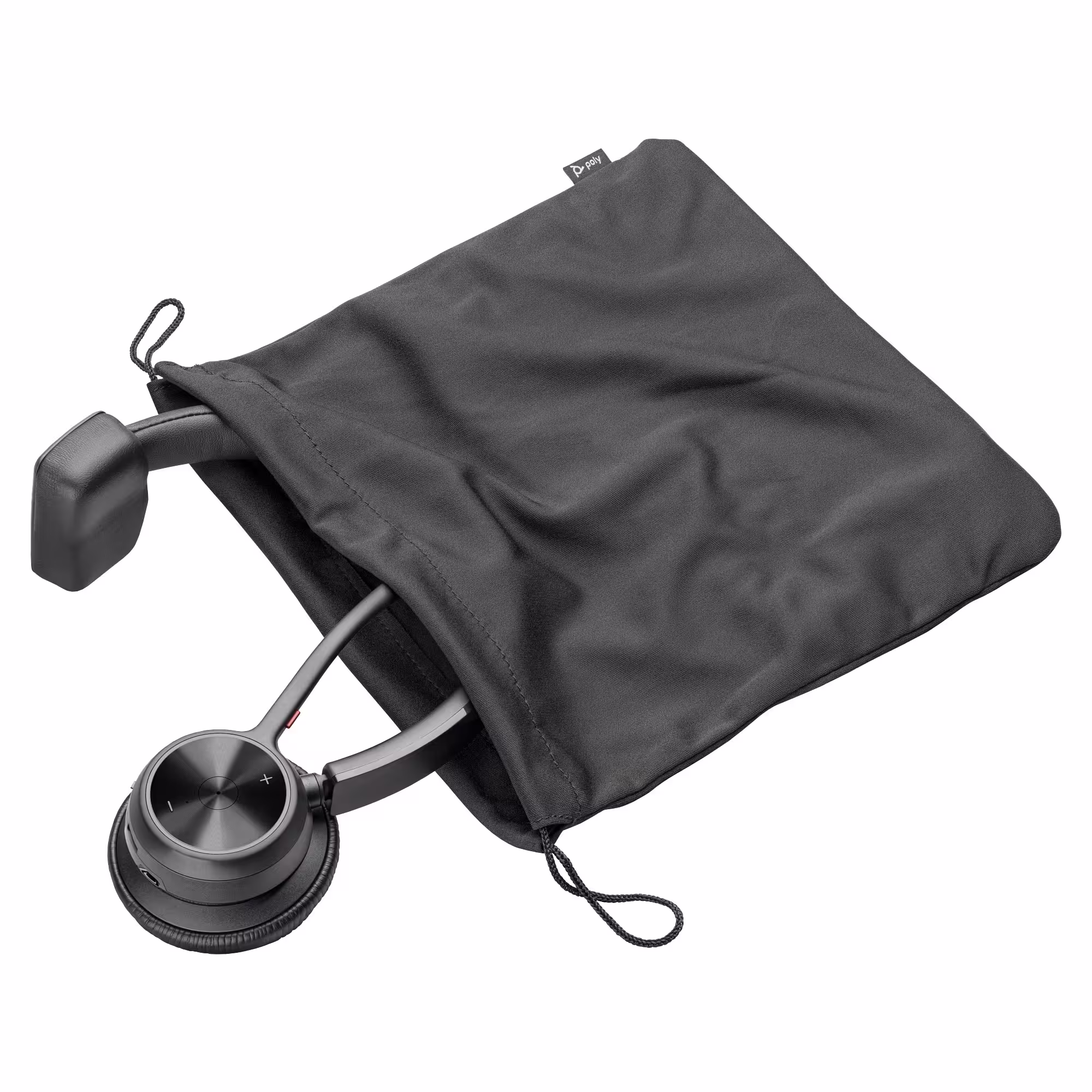 Poly Voyager 4310 UC Station USB-C Mono Bluetooth Headset inkl. Ladeschale & BT700 USB-C Dongle für UC