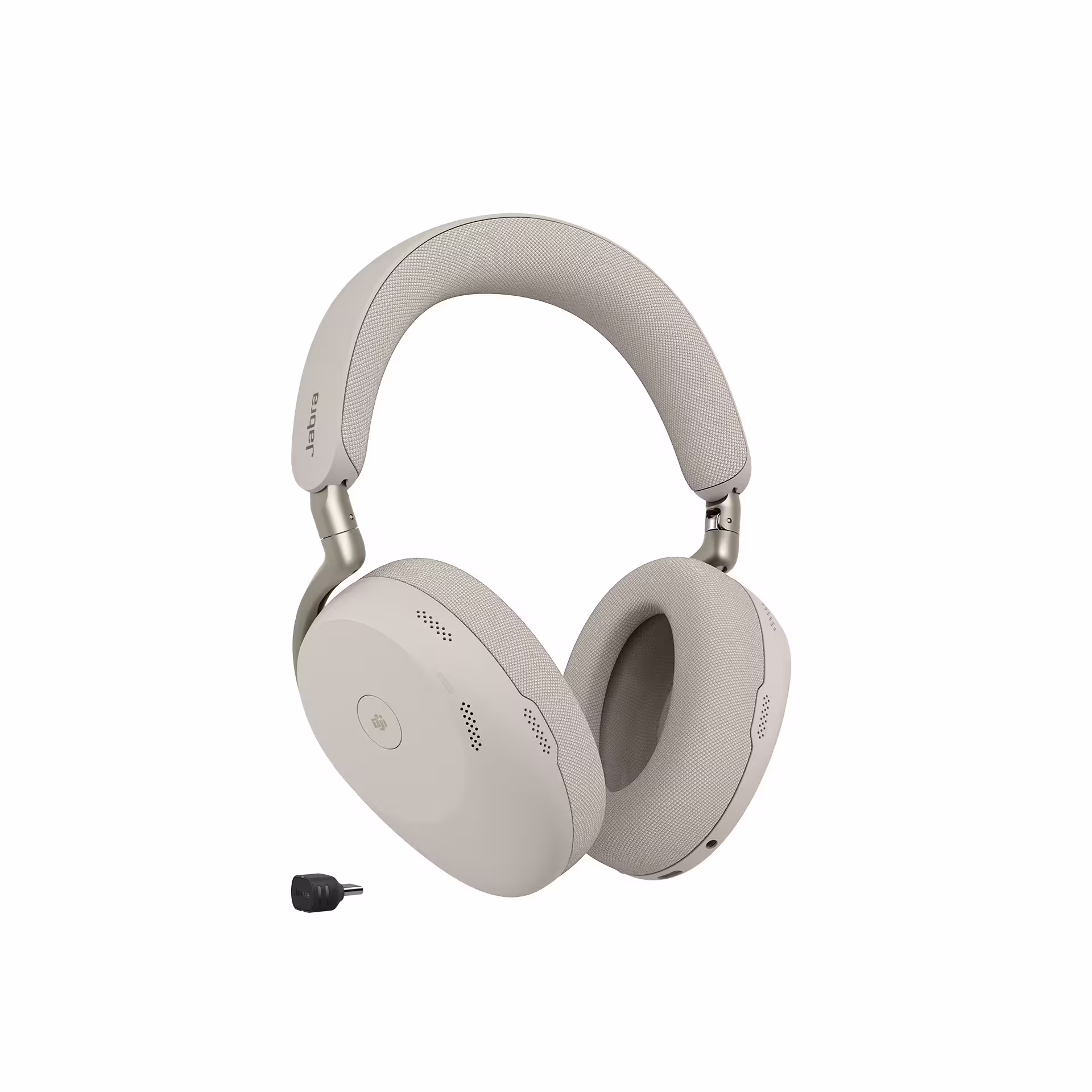 Jabra Evolve3 85 Link390c MS Stereo ANC Over-Ear Grey Bluetooth Headset inkl. Link 390c USB-C MS Teams BT Dongle