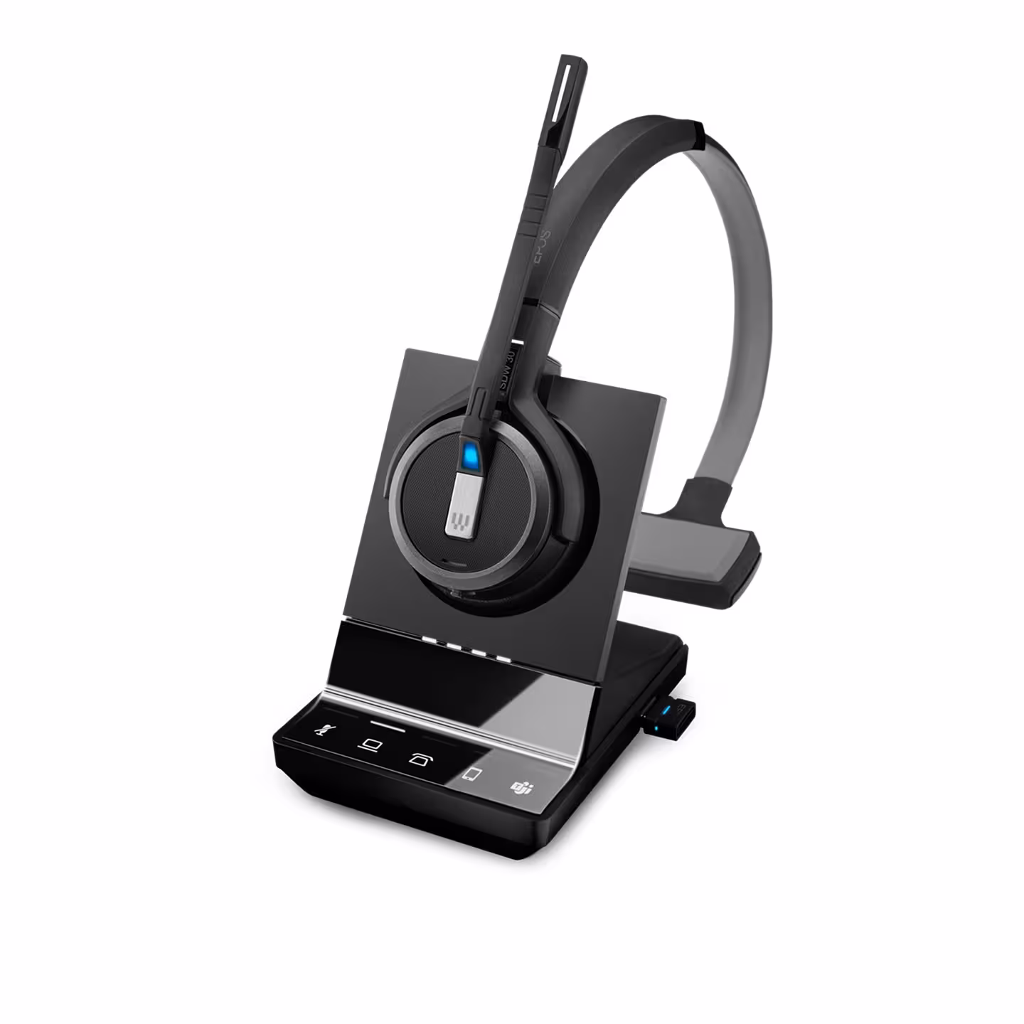 EPOS IMPACT SDW 5036T Teams Mono DECT TEL & USB & Bluetooth MS Headsetsystem mit BTD 800 Dongle