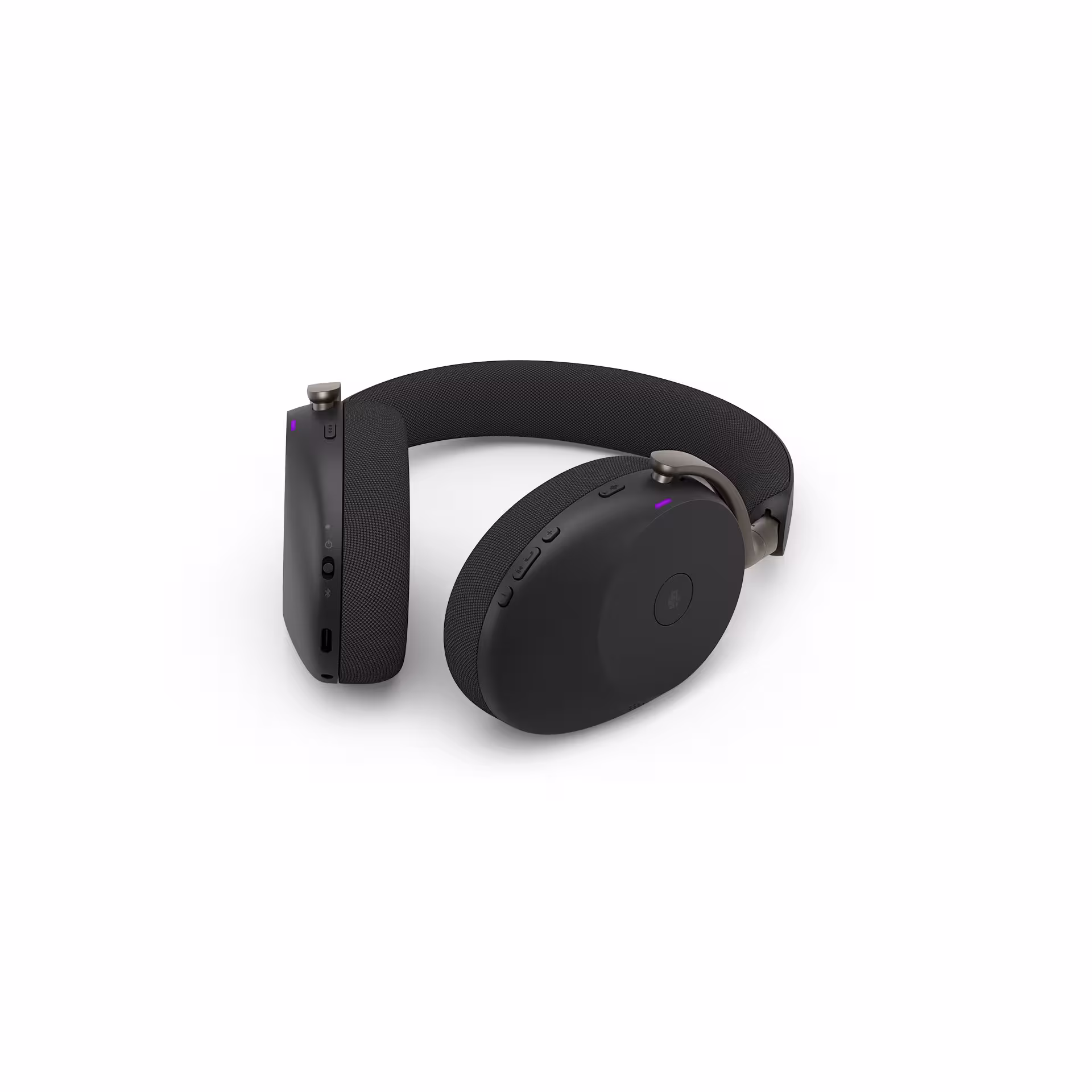 Jabra Evolve3 85 WLC (Stand) Link390c MS Stereo ANC Over-Ear Black Bluetooth Headset inkl. WLC & Link 390c USB-C MS Teams BT Dongle