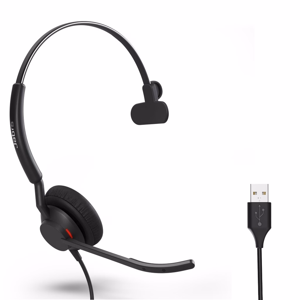 Jabra Engage 50 II Mono Headset & Link USB-A UC mit USB-A Stecker