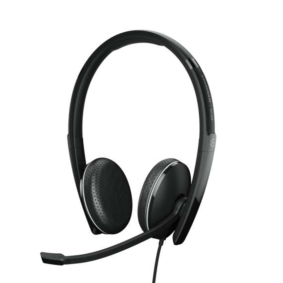 EPOS ADAPT SC 165 USB-A II & 3,5mm Klinke Duo Headset inkl. abnehmbarem USB-Kabel mit In-Line Call C