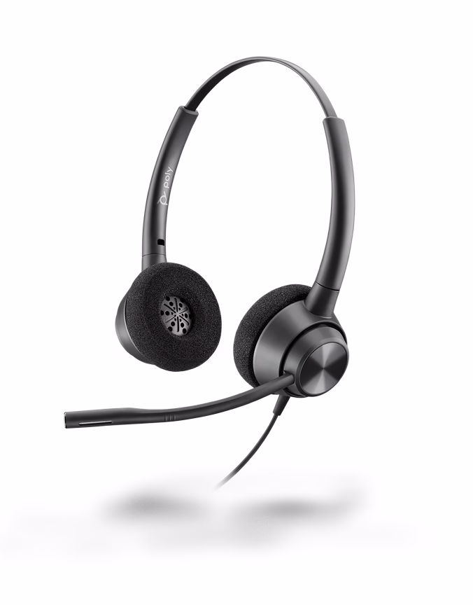Poly EncorePro EP320 Duo NC Headset mit QD Stecker